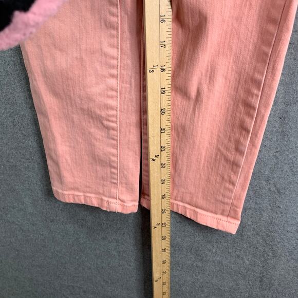 Jessica Simpson Women's Pants Size 6 / 28 Rolled Crop Skinny Orange Color - Picture 6 of 6